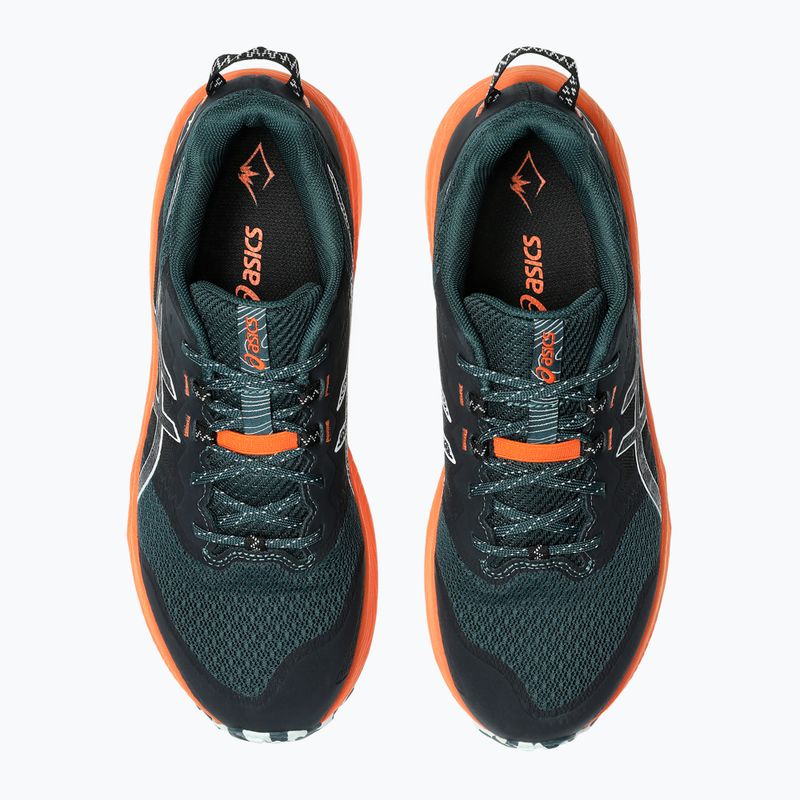 Încălțăminte de alergare pentru bărbați ASICS Trabuco Terra 2 saxon green/pure aqua 7