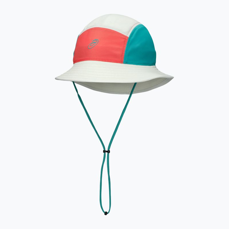 Pălărie ASICS Bucket birch/coral reef/wave teal