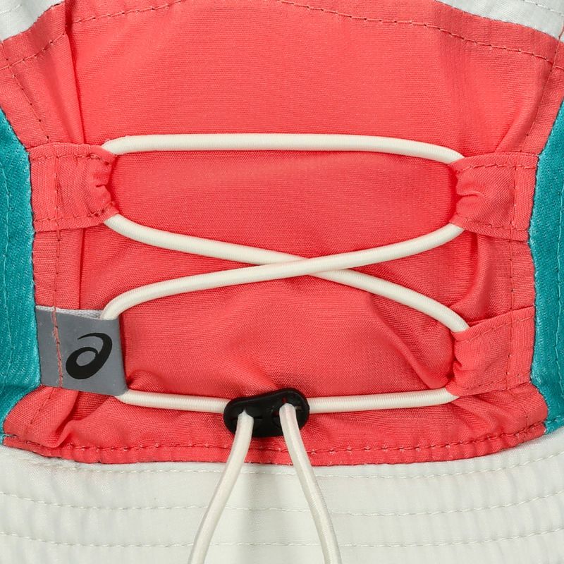 Pălărie ASICS Bucket birch/coral reef/wave teal 4
