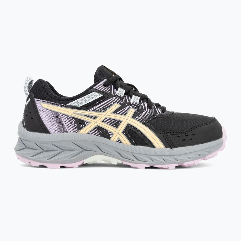 Încălțăminte de alergare pentru copii ASICS Gel-Venture 9 GS black/light orange 2