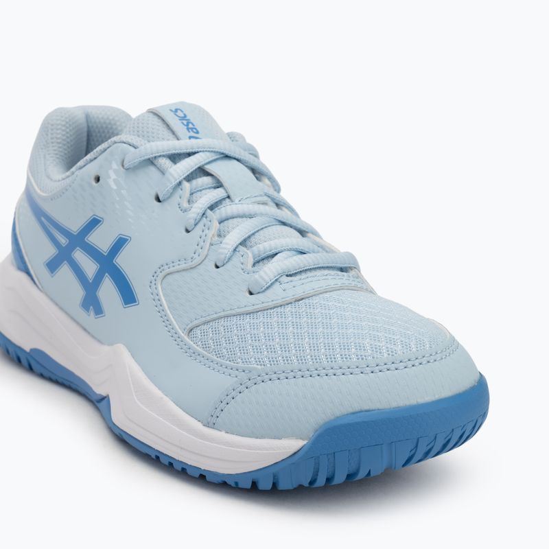 Încălțăminte de tenis pentru copii ASICS Gel-Dedicate 8 GS Jr light blue/blue coast 7