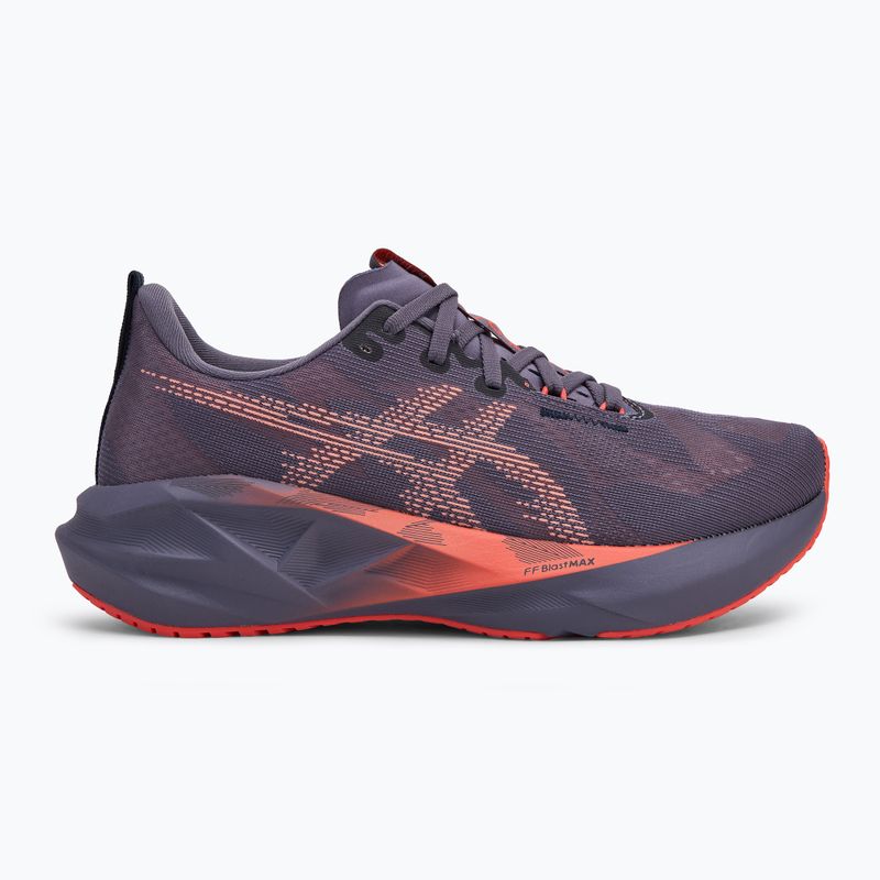 Încălțăminte de alergare pentru bărbați ASICS Novablast 5 greyish purple/coral reef 2