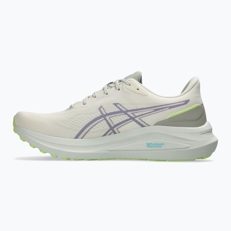 Încălțăminte de alergare pentru bărbați ASICS GT-1000 13 TR nature bathing/lime green 2