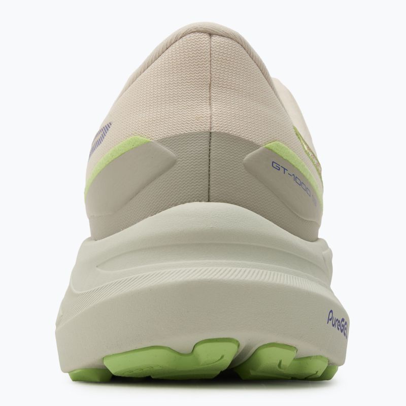 Încălțăminte de alergare pentru bărbați ASICS GT-1000 13 TR nature bathing/lime green 6