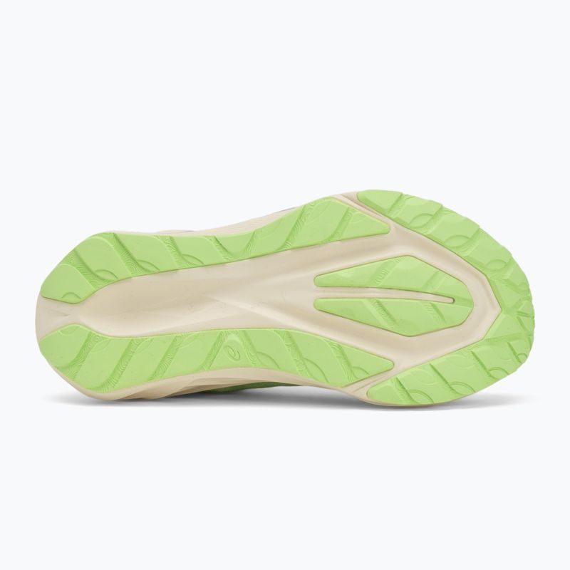 Încălțăminte de alergare pentru bărbați ASICS Novablast 5 TR nature bathing/lime green 4
