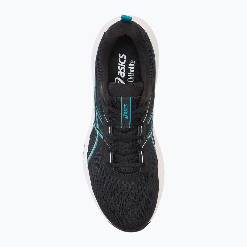 Încălțăminte de alergare pentru bărbați ASICS Gel-Contend 9 black/wave teal 5