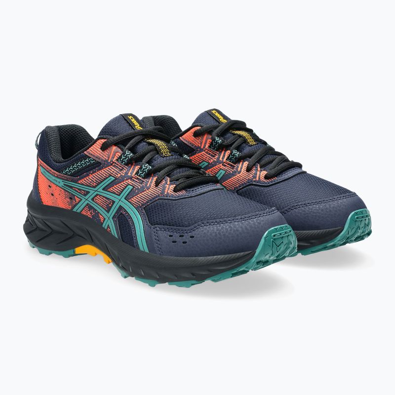 Încălțăminte de alergare pentru copii ASICS Gel-Venture 9 GS midnight/rainy lake 3