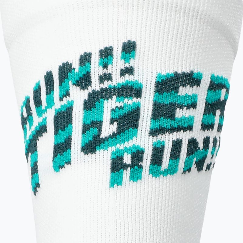 Șosete ASICS Performance Run Crew brilliant white/wave teal 3