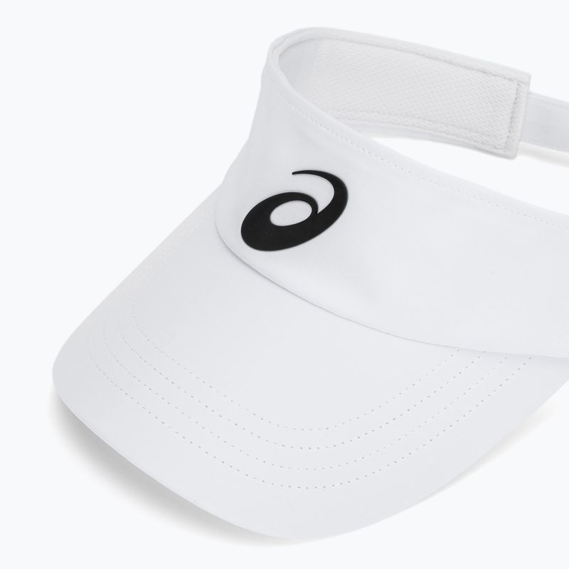 ASICS Performance Visor vizor de tenis alb strălucitor 3