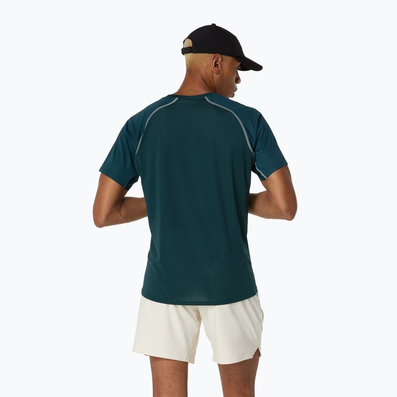 ASICS Match Actibreeze Top pentru bărbați tricou de tenis verde saxon 3