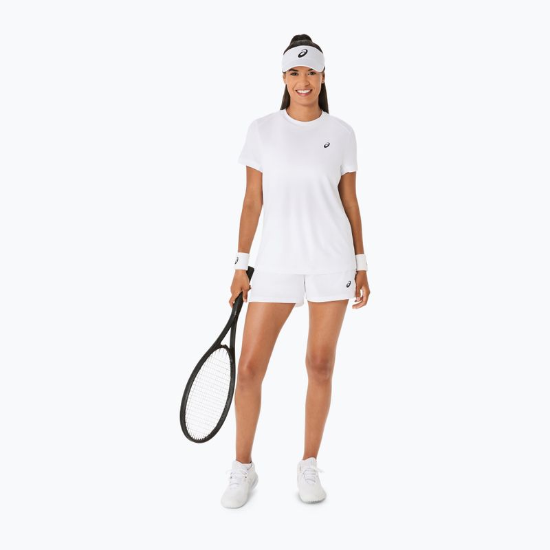 Pantaloni scurți de tenis pentru femei ASICS Court 2N1 brilliant white 9