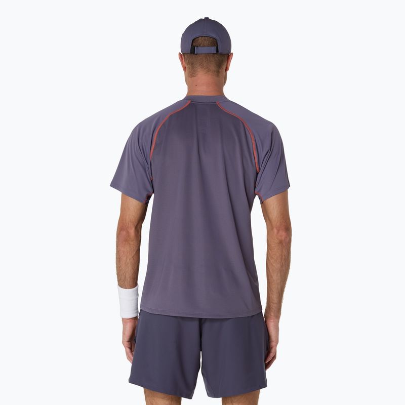 ASICS Match Actibreeze Polo Shirt pentru bărbați violet cenușiu 3