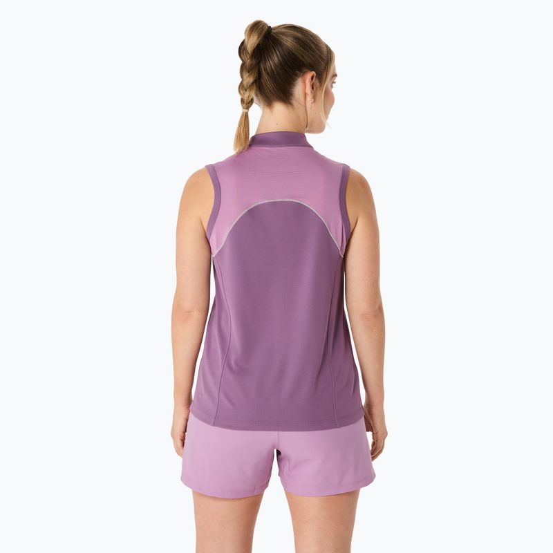 Tricou de tenis pentru femei ASICS Padel Court Tank dark ube 3