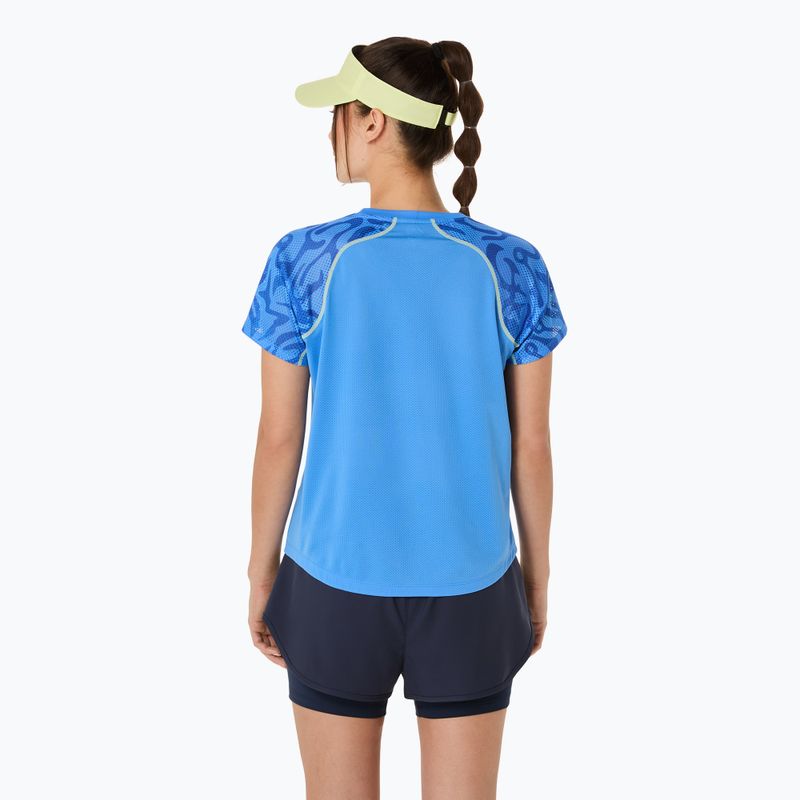 Tricou de tenis pentru femei ASICS Game Top blue coast 3