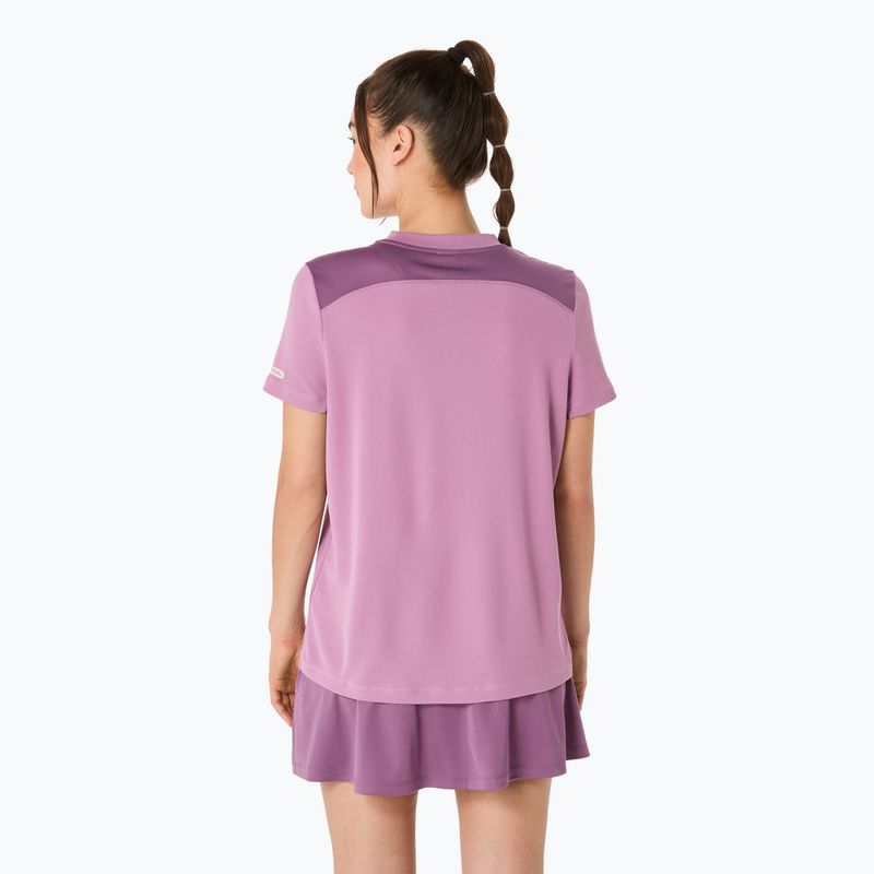 Tricou de tenis pentru femei ASICS Padel Court Top ube 3