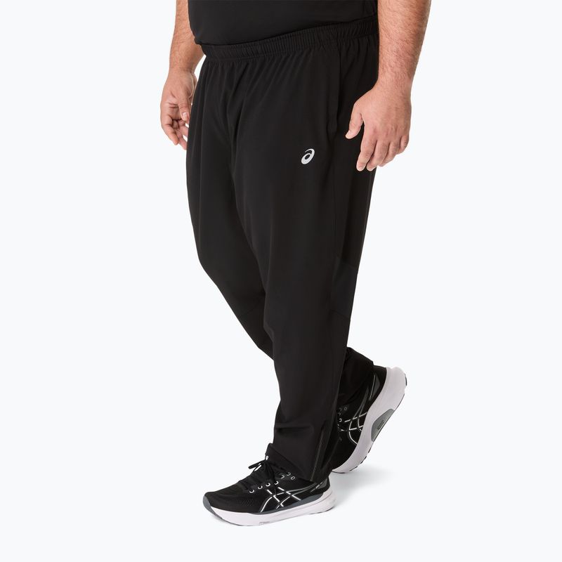 Pantaloni de alergare pentru bărbați ASICS Core Woven performance black 4