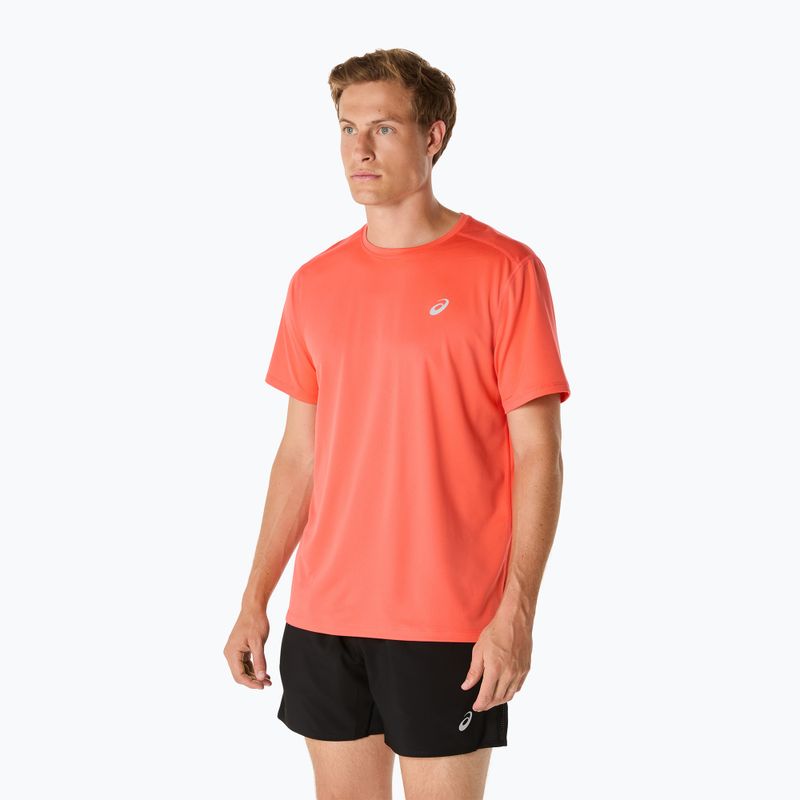 Tricou de alergare pentru bărbați ASICS Core coral reef 4