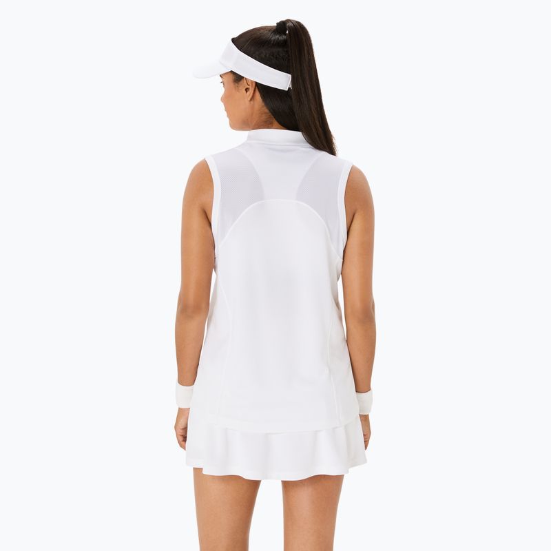 ASICS Court Tank W tricou de tenis pentru femei alb strălucitor 3
