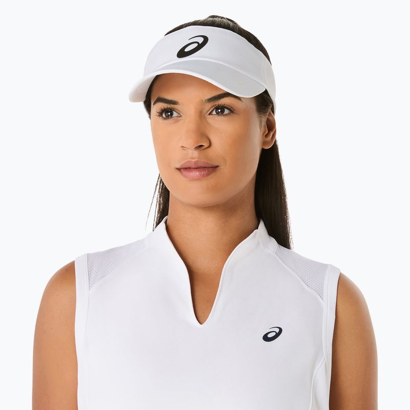 ASICS Court Tank W tricou de tenis pentru femei alb strălucitor 4