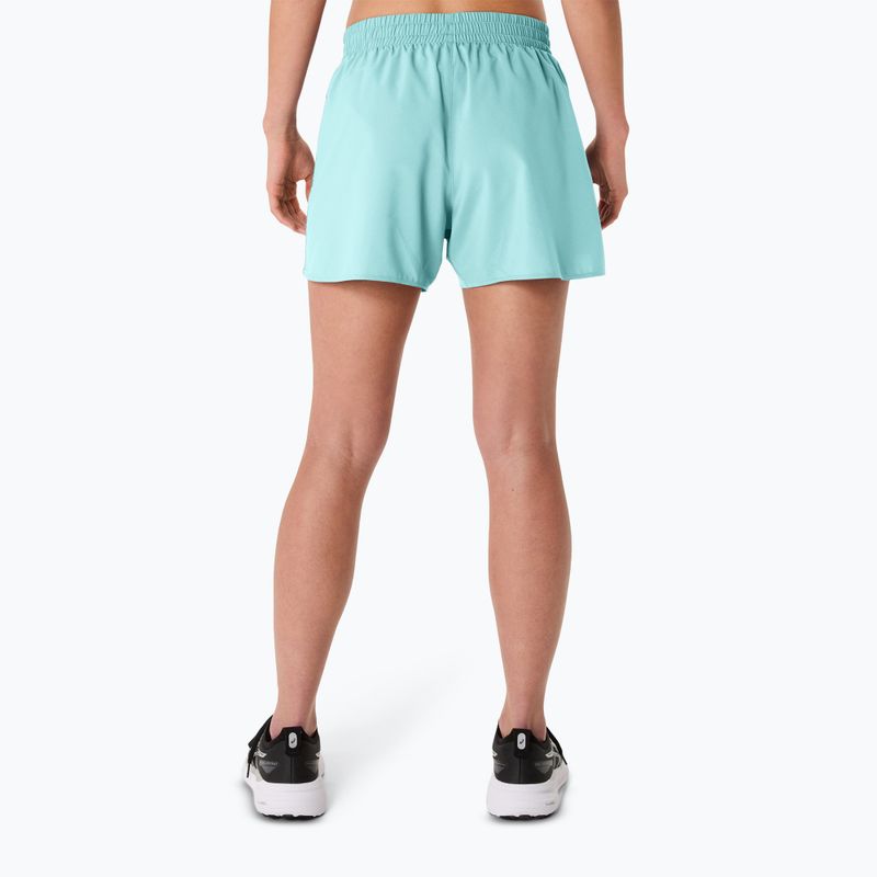 Pantaloni scurți de alergare pentru femei ASICS Core 4IN illuminate mint 3