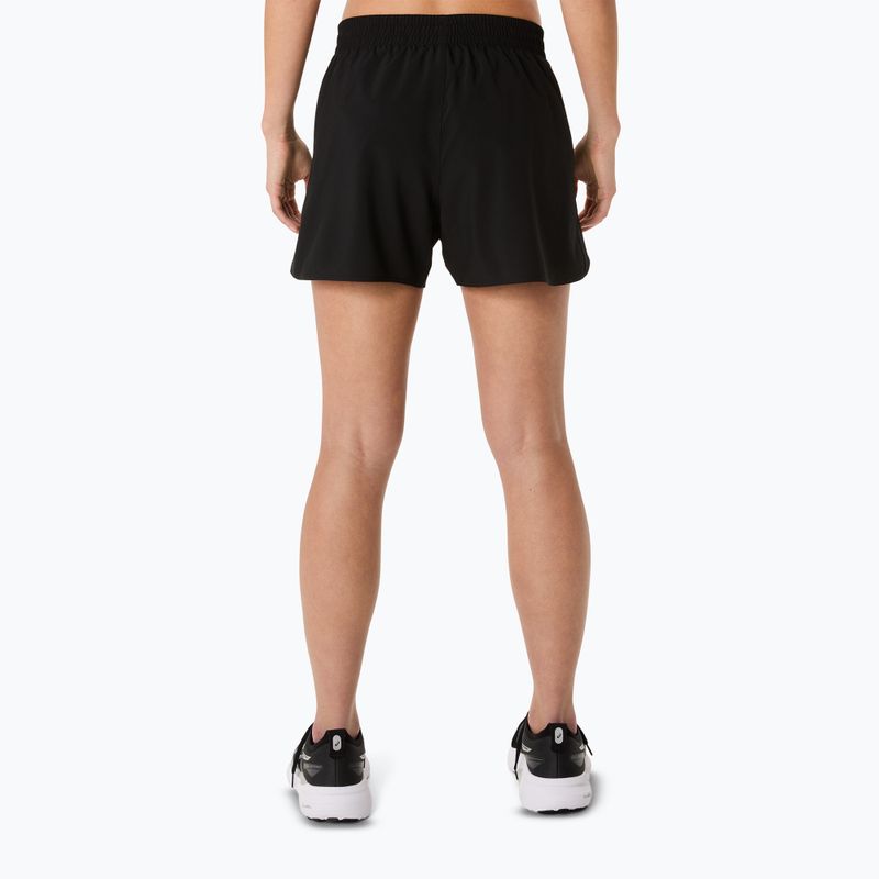 Pantaloni scurți de alergare pentru femei ASICS Core 4IN performance black 3