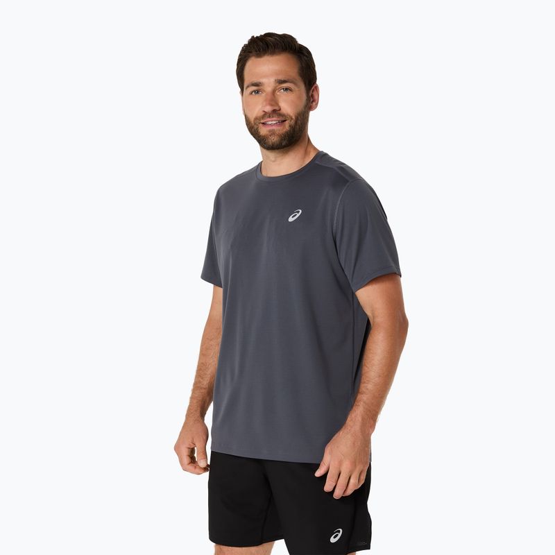 Tricou de alergare pentru bărbați ASICS Core carrier grey 4