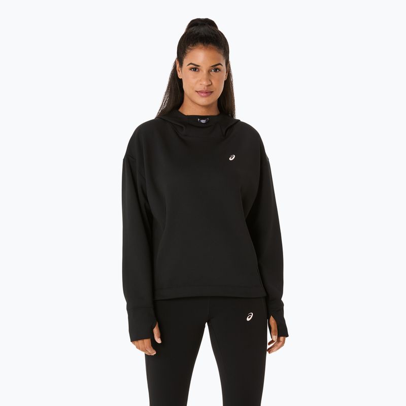 Femeii ASICS Nagino Run Adjustable Hoodie performanță negru