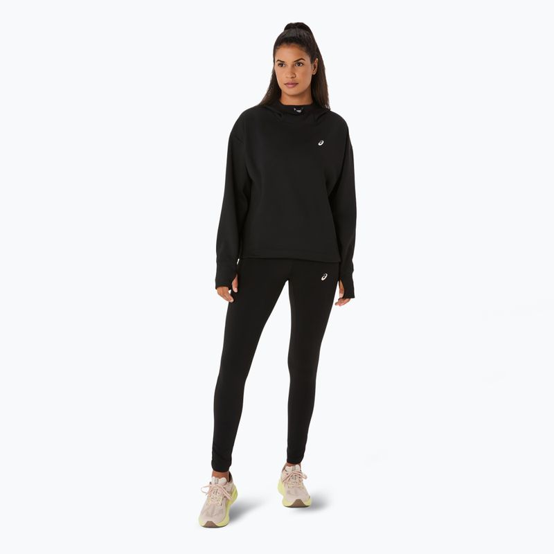 Femeii ASICS Nagino Run Adjustable Hoodie performanță negru 2