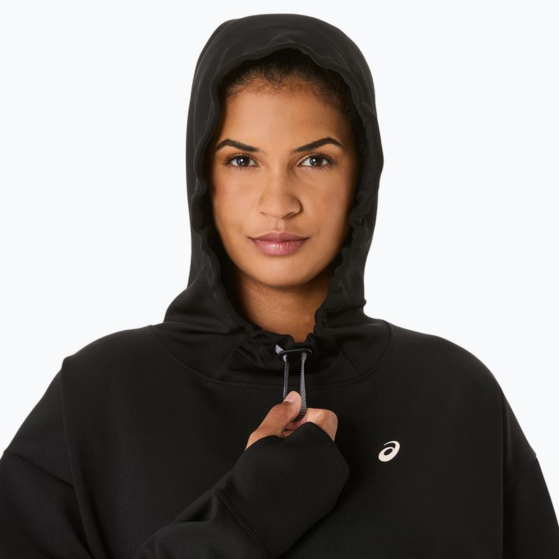 Femeii ASICS Nagino Run Adjustable Hoodie performanță negru 8