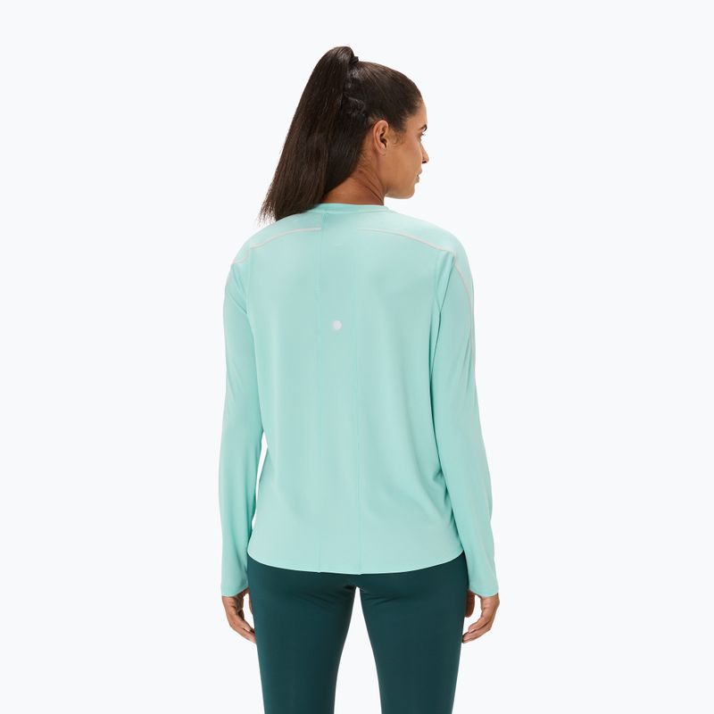 Longsleeve de alergare pentru femei ASICS Road Lite-Show oasis green 3