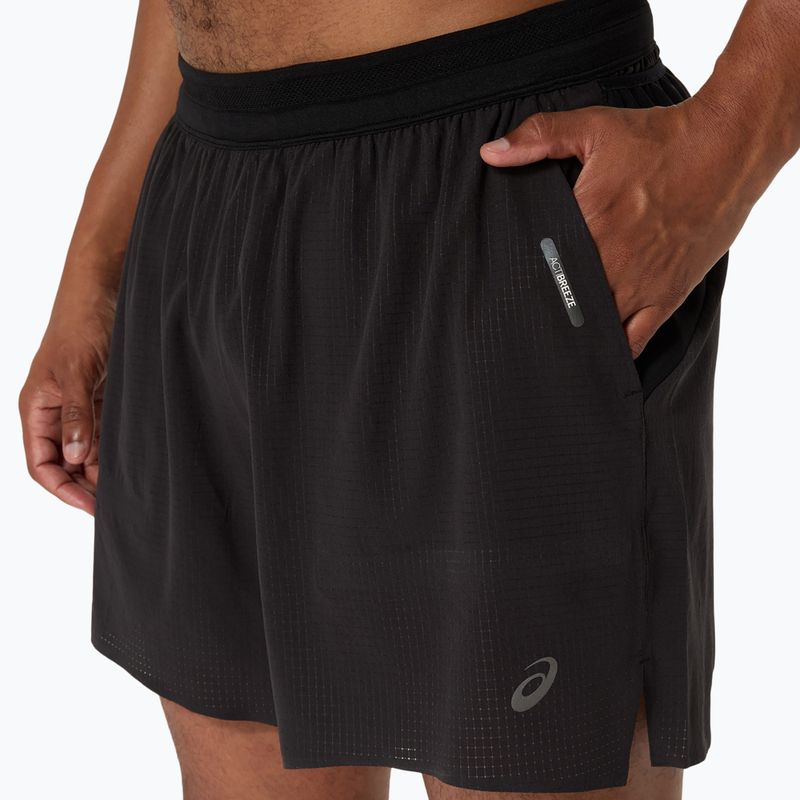 Pantaloni scurți de alergare pentru bărbați ASICS Fujitrail Elite performance black 5