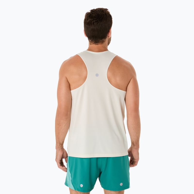 Tank top de alergare pentru bărbați ASICS  Road All Over Print Singlet birch 3