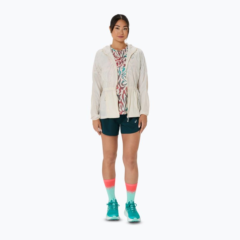 Tricou de alergare pentru femei ASICS Road All Over Print Top birch 2