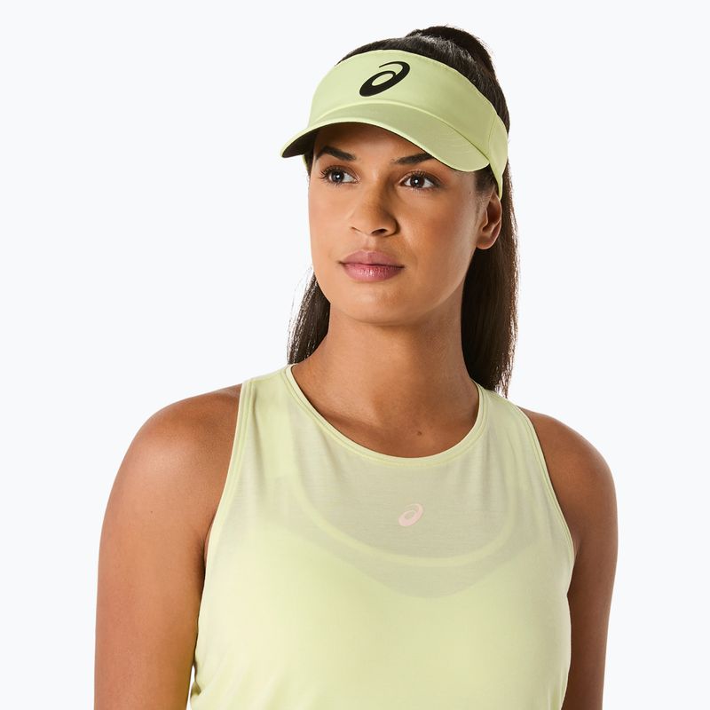 Tricou de alergare pentru femei ASICS Nagino Run Adjustable Tank huddle yellow heather 4