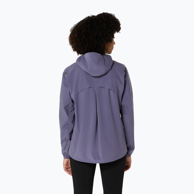 Geacă de alergare pentru femei ASICS Metarun Waterproof greyish purple 3