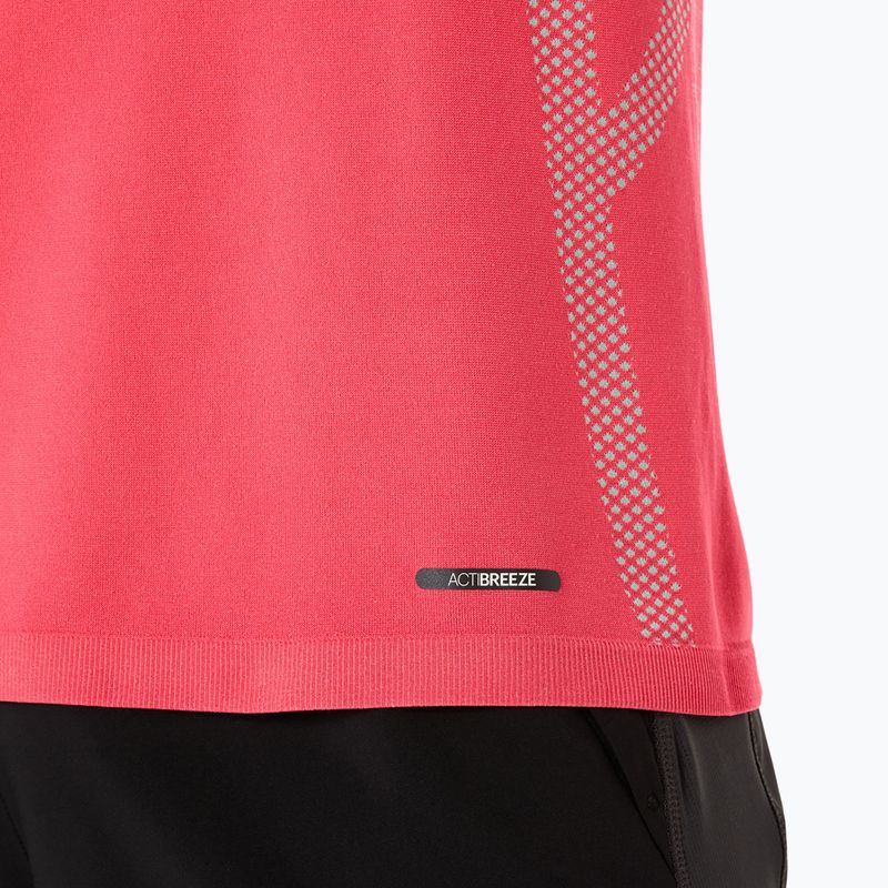 Longsleeve de alergare pentru bărbați ASICS Seamless coral reef/oasis green 6