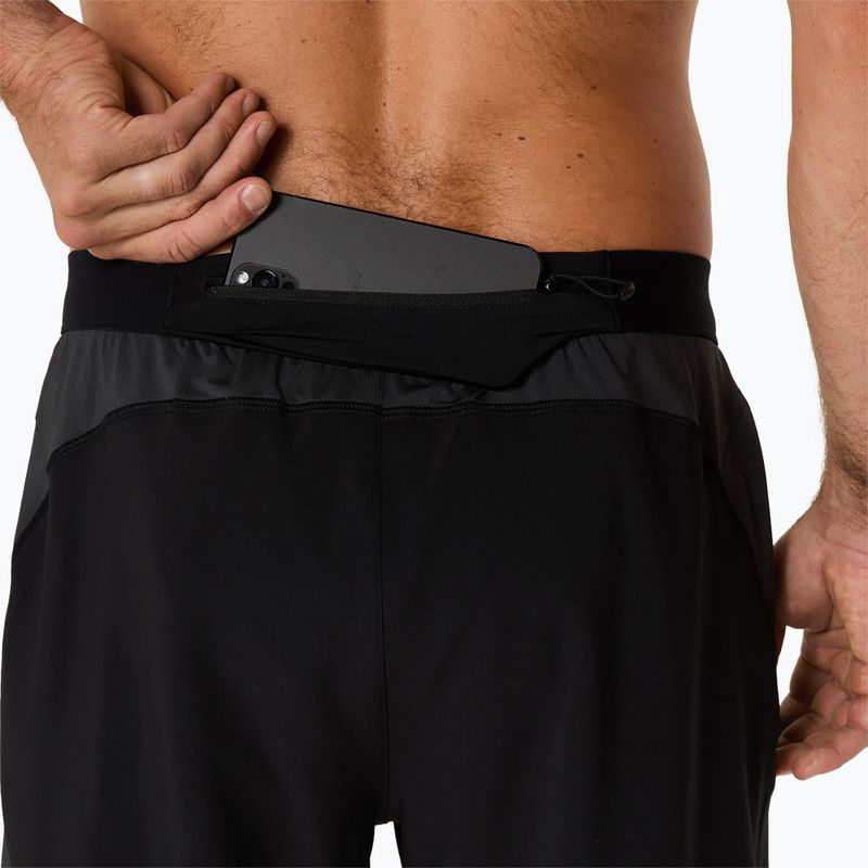 Pantaloni scurți de alergare pentru bărbați ASICS Road 7IN performance black/graphite grey 6
