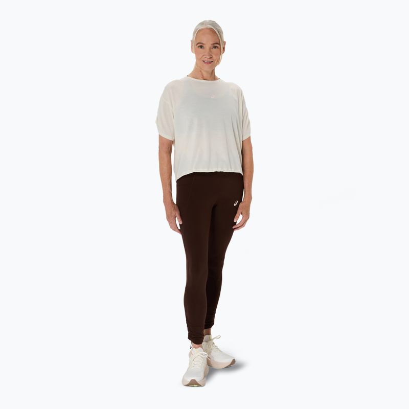 Tricou de alergare pentru femei ASICS Nagino Run Adjustable Top birch heather 2