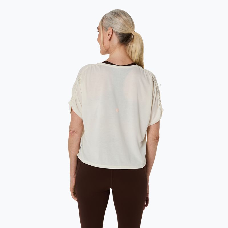 Tricou de alergare pentru femei ASICS Nagino Run Adjustable Top birch heather 3