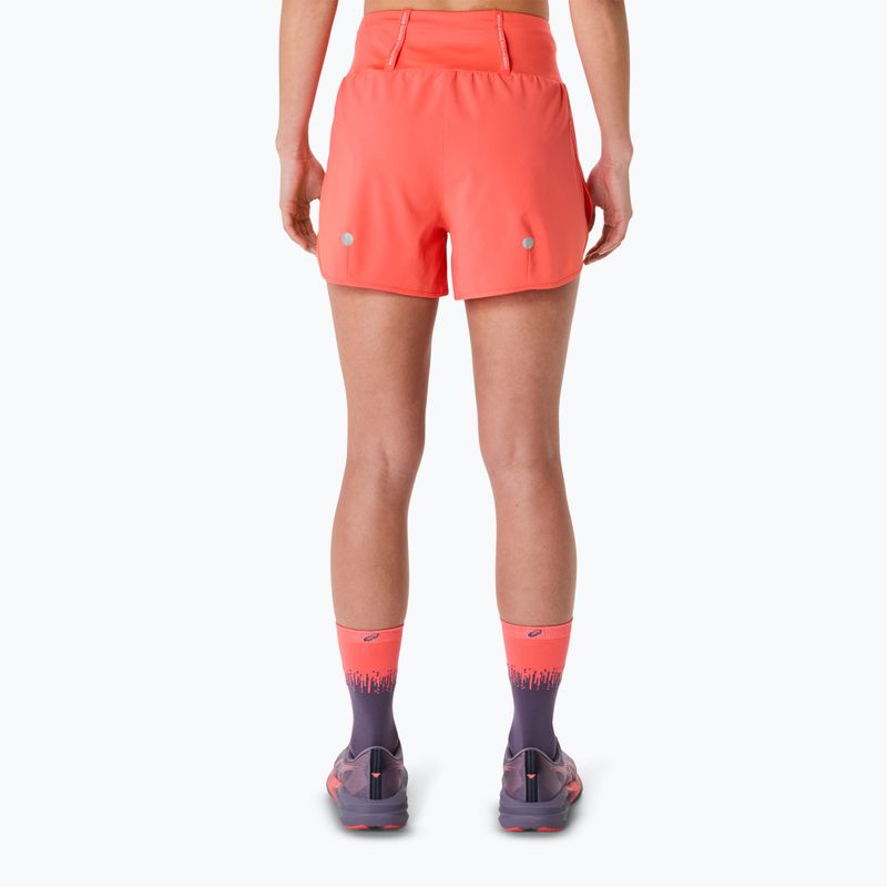 Pantaloni scurți de alergare pentru femei ASICS Road 3.5IN coral reef 3