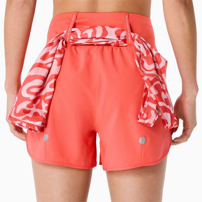 Pantaloni scurți de alergare pentru femei ASICS Road 3.5IN coral reef 7