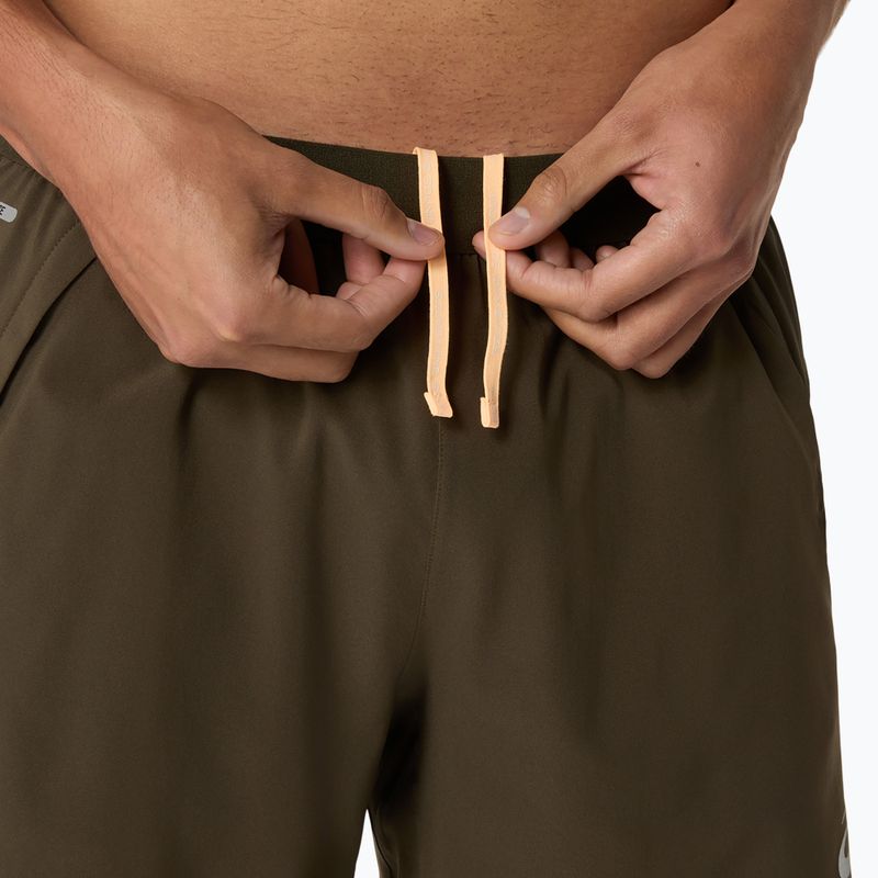 Pantaloni scurți de alergare pentru bărbați ASICS Road 5IN brown stone 6