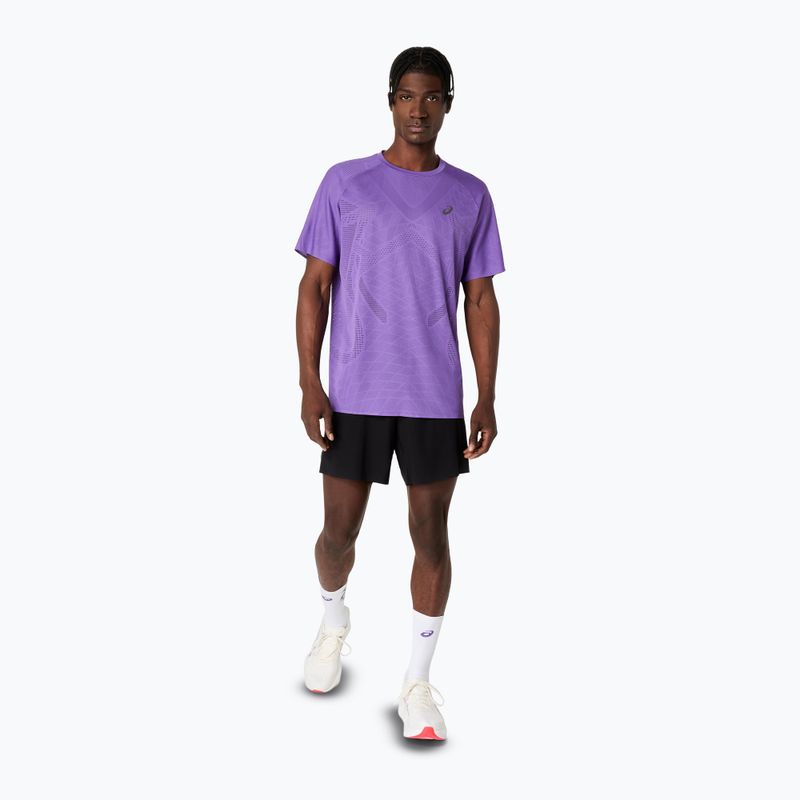 Tricou de alergare pentru bărbați  ASICS Metarun SS Top edo purple 2