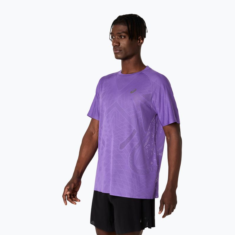Tricou de alergare pentru bărbați  ASICS Metarun SS Top edo purple 4