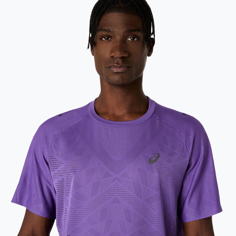 Tricou de alergare pentru bărbați  ASICS Metarun SS Top edo purple 5