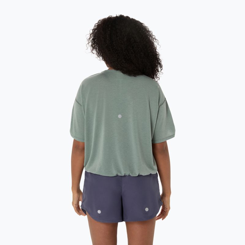 Tricou de alergare pentru femei ASICS Nagino Run Adjustable Top monument blue 3