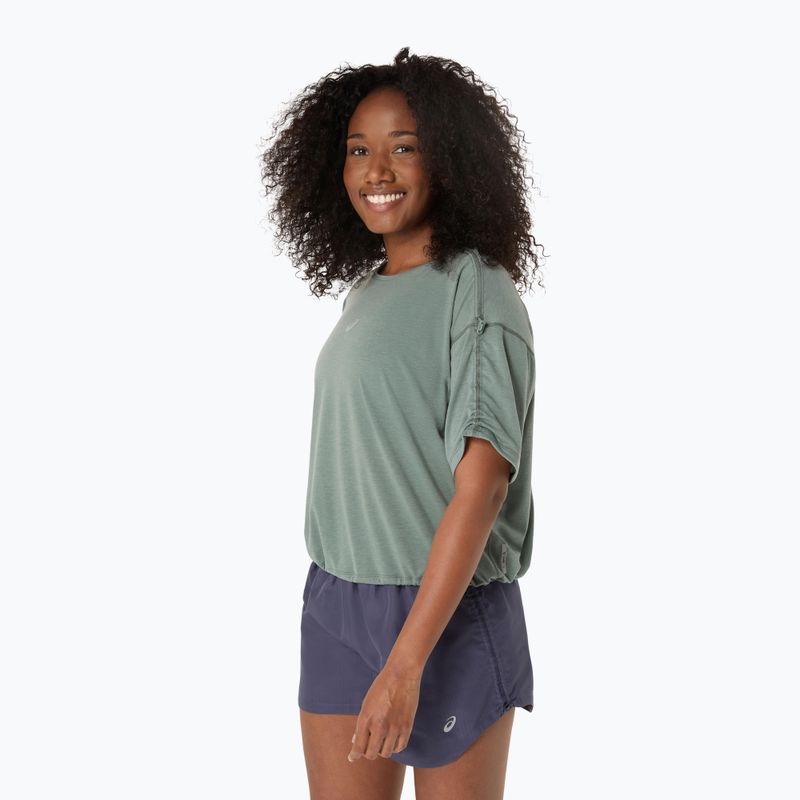 Tricou de alergare pentru femei ASICS Nagino Run Adjustable Top monument blue 4
