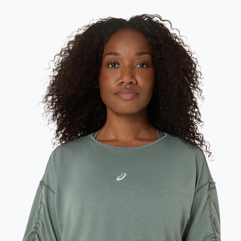 Tricou de alergare pentru femei ASICS Nagino Run Adjustable Top monument blue 5