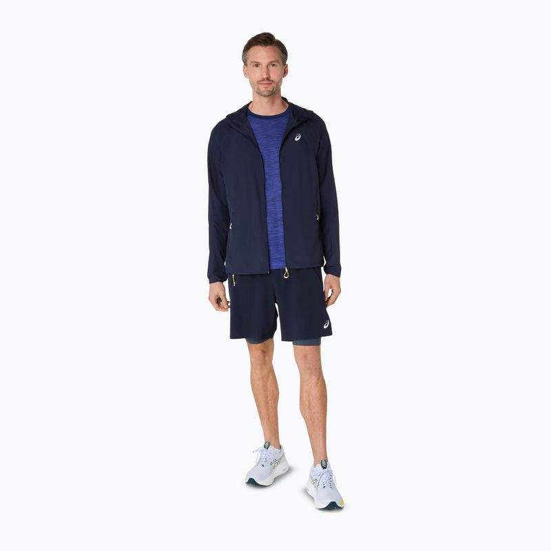 Geacă de alergare pentru bărbați ASICS Road Packable Jacket midnight 2