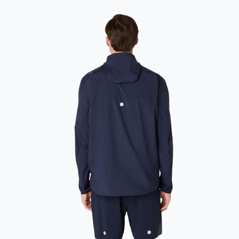 Geacă de alergare pentru bărbați ASICS Road Packable Jacket midnight 3
